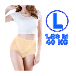 Ropa interior calzoncillo de algodón suave cintura alta para mujer, variedad de colores y tallas / rop.53