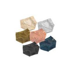 Ropa interior calzoncillo de cintura alta con encaje para dama, variedad de colores y tallas / rop.49