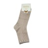 Par calcetines largos de poliéster con perlas talla 35-38 para dama, variedad de colores / motyl / womens