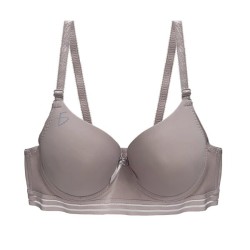 Brasier con tiras traspirables y copa completa con push up, variedad de colores y tallas / rop.44