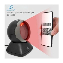 Escáner lector usb ele-gate shawty 1d/2d para códigos de barra y códigos qr / con.a5