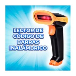 Lector de código de barras inalámbrico con batería de 2000mah / con.115