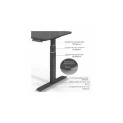 Escritorio con elevador eléctrico programable