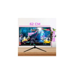 Monitor de 27 pulgadas 75hz con full hd ultra-delgado sin marcos negros