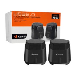 Par mini altavoces alámbricos con entrada usb 2.0 para computadora, variedad de colores / multimedia speaker / 740088