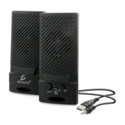 Bocinas para computadora pc con entrada usb y auxiliar de 3.5