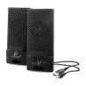 Bocinas para computadora pc con entrada usb y auxiliar de 3.5