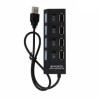 Multiconector / hub usb de 4 puertos / uc26