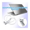 Candado de seguridad para computadora laptop con protección antirrobo