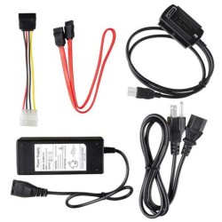 Convertidor usb 2.0 a sata ide disco duro 3.5 Y 2.5