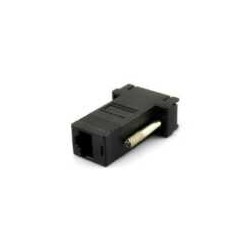 1pza Convertidor extensor de vga a rj45 cat5e o cat6 / adp.vga.rj45