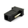 1pza Convertidor extensor de vga a rj45 cat5e o cat6 / adp.vga.rj45