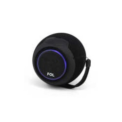 Bocina bluetooth fol de 3 pulgadas con radio fm, luz y ranuras para usb y micro sd / c25