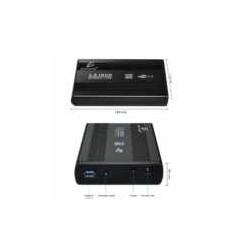 Gabinete case disco duro sata 3.5 usb externo 3.0 4tb