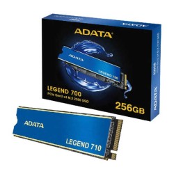 Unidad de disco duro en estado sólido, legend 700, pcle gen3 x4 m.2 2280 adata con capacidad de 256gb / aleg-700-256gcs