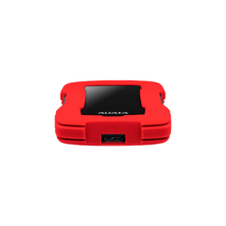 Unidad de disco duro externo 2.5 hdd adata color rojo negro versión hd330 durable uso rudo con puerto usb 3.1 y capacidad de 2tb