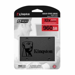 Unidad de disco duro en estado sólido ssd 2.5 sata III kingston versión a400 con capacidad de 960gb / sa400s37/960g