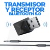 Transmisor receptor inalámbrico usb bluetooth ele-gate con cable auxiliar 3.5mm para audio / bt.09