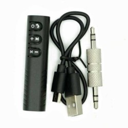 Receptor bluetooth con entrada auxiliar 3.5mm y v8, variedad de colores / to-3801 / wireless receiver