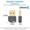 Mini Adaptador Bluetooth 5.0 Usb 3.0 Computadora Pc