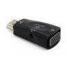 Adaptador Convertidor Hdmi A Vga Audio 3.5