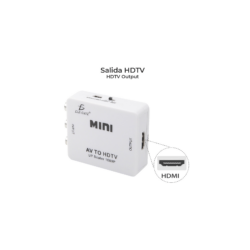 Convertidor adaptador av a hdmi