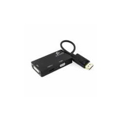 Adaptador 3 En 1 Dp Displayport A Hdmi Vga Dvi De Mac