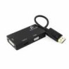 Adaptador 3 En 1 Dp Displayport A Hdmi Vga Dvi De Mac