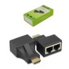 Adaptador Extensor Extensores Hdmi 30m Rj45 Utp