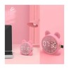 Reloj despertador bocina bluetooth ele-gate con luz y función espejo, variedad de colores / bc.p1
