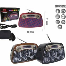 Radio kingboard 3 bandas am fm sw con usb tf kf-am09