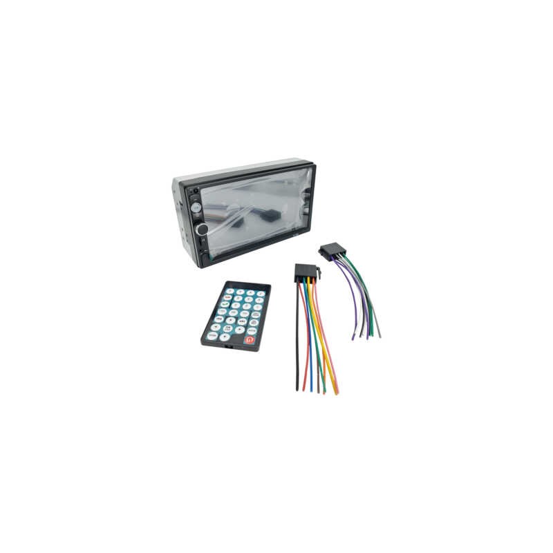 Autoestéreo mp3 con pantalla de 7 pulgadas para auto, 4x45w, aux-in / mp5 / fm player / 7010b