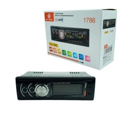 Estéreo para carro automóvil mp3 bluetooth con pantalla digital, radio fm entrada usb y micro sd / 1786
