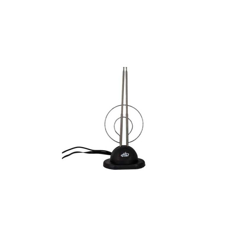 Antena de conejo para televisión con doble aro / hl-tx5519