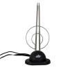Antena de conejo para televisión con doble aro / hl-tx5519